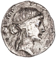 Denarius - Brutus IMP CAES TRAIAN AVG GER DAC P P REST BRVTVS; Libertas obverse image