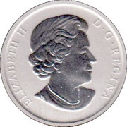25 Cents - Elizabeth II Royal Wedding obverse image