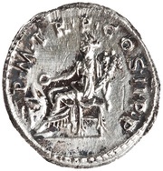 Denarius - Trajan P M TR P COS II P P; Concordia, Rome, 98-99 reverse image