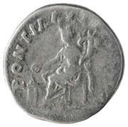 Denarius - Trajan PONT MAX TR POT COS II; Concordia, Rome, 98-99 reverse image