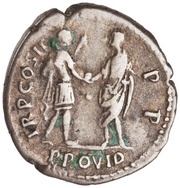 Denarius - Trajan and Nerva TR P COS II P P PROVID, Rome, 98-99 reverse image