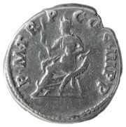 Denarius - Trajan P M TR P COS III P P; Abundantia, Rome, 100 reverse image