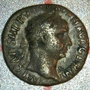 Denarius - Trajan P M TR P COS III P P; Hercules obverse image