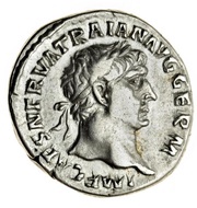Denarius - Trajan DACICVS COS IIII P P; Victory obverse image