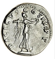 Denarius - Trajan DACICVS COS IIII P P; Victory, Rome, 101-102 reverse image