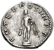 Denarius - Trajan P M TR P COS IIII P P; Hercules, Rome, 101-102 reverse image