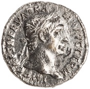 Denarius - Trajan P M TR P COS IIII P P; Pax obverse image