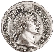 Denarius - Trajan P M TR P COS IIII P P; Victory obverse image