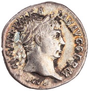 Denarius - Trajan P M TR P COS IIII P P; Victory obverse image