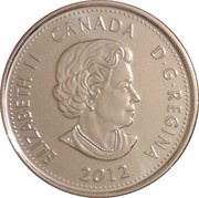 25 Cents - Elizabeth II Sir Isaac Brock obverse image