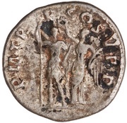 Denarius - Trajan P M TR P COS V P P; Victory, Rome, 103-111 reverse image