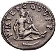 Denarius - Trajan P M TR P COS V P P, Rome, 103-111 reverse image