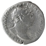 Denarius - Trajan COS V P P S P Q R OPTIMO PRINC AET AVG; Aeternitas obverse image