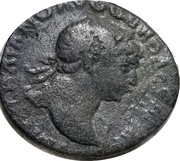 Denarius - Trajan COS V P P S P Q R OPTIMO PRINC DAC CAP obverse image