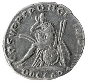 Denarius - Trajan COS V P P S P Q R OPTIMO PRINC DAC CAP, Rome, 103-111 reverse image