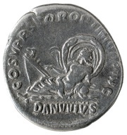 Denarius - Trajan COS V P P S P Q R OPTIMO PRINC DANVVIVS; Danuvius, Rome, 103-111 reverse image