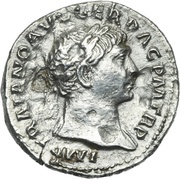 Denarius - Trajan COS V P P S P Q R OPTIMO PRINC; Aequitas obverse image