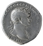 Denarius - Trajan COS V P P S P Q R OPTIMO PRINC; Victory obverse image
