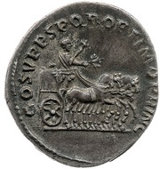 Denarius - Trajan COS V P P S P Q R OPTIMO PRINC, Rome, 103-111 reverse image