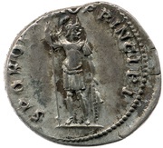 Denarius - Trajan S P Q R OPTIMO PRINCIPI; Mars, Rome, 103-111 reverse image