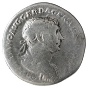 Denarius - Trajan S P Q R OPTIMO PRINCIPI; Felicitas obverse image