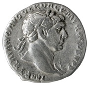 Denarius - Trajan S P Q R OPTIMO PRINCIPI; Dacia obverse image
