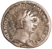 Denarius - Trajan S P Q R OPTIMO PRINCIPI; Dacia obverse image