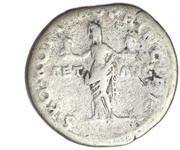 Denarius - Trajan S P Q R OPTIMO PRINCIPI AET AVG; Aeternitas, Rome, 103-111 reverse image