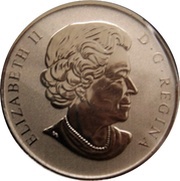 25 Cents - Elizabeth II Canadian coast guard obverse image