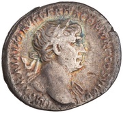 Denarius - Trajan S P Q R OPTIMO PRINCIPI ARAB ADQ; Arabia obverse image