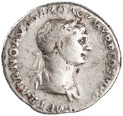 Denarius - Trajan S P Q R OPTIMO PRINCIPI; Felicitas obverse image