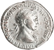 Denarius - Trajan S P Q R OPTIMO PRINCIPI obverse image
