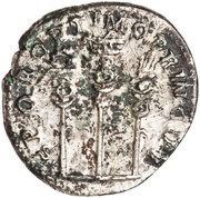 Denarius - Trajan S P Q R OPTIMO PRINCIPI, Rome, 112-114 reverse image