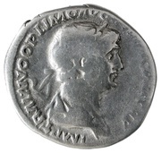 Denarius - Trajan COS VI P P S P Q R; Felicitas obverse image