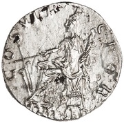 Denarius - Trajan COS VI P P S P Q R; Victory, Rome, 114-117 reverse image