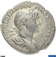 Denarius - Trajan P M TR P COS VI P P S P Q R; Felicitas obverse image