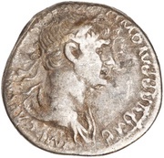 Denarius - Trajan PARTHICO P M TR P COS VI P P S P Q R PRO AVG; Providentia obverse image