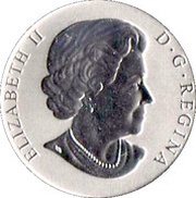 25 Cents - Elizabeth II Grey Cup History; Winnipeg Blue Bombers obverse image