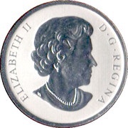 25 Cents - Elizabeth II Grey Cup History; BC Lions obverse image