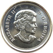 25 Cents - Elizabeth II Canadian Arctic Expedition obverse image