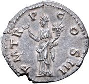 Denarius - Hadrian P M TR P COS III; Felicitas, Rome, 119-120 reverse image