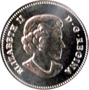 25 Cents - Elizabeth II Baby obverse image