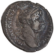 Denarius - Hadrian P M TR P COS III LIBERAL AVG III obverse image