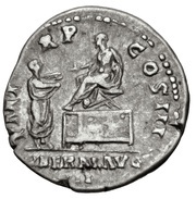 Denarius - Hadrian P M TR P COS III LIBERAL AVG III, Rome, 120-121 reverse image