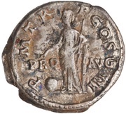 Denarius - Hadrian P M TR P COS III PRO AVG; Providentia, Rome, 121-123 reverse image