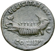 Denarius - Hadrian COS III; Libertas, Rome, 124-125 reverse image