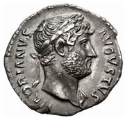 Denarius - Hadrian COS III; Neptune obverse image