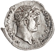 Denarius - Hadrian COS III; Neptune obverse image