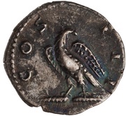 Denarius - Hadrian COS III, Rome, 125-127 reverse image