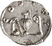 Denarius - Hadrian COS III, Rome, 125-127 reverse image